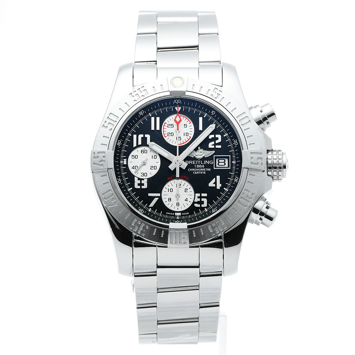 【中古】ブライトリング AVENGER ? 腕時計 BREITLING A1338111/BC33/170A ブラック ブランド 時計