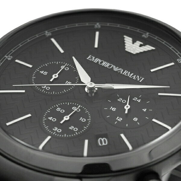 【楽天市場】【新品電池で安心出荷】 エンポリオアルマーニ レナート 腕時計 EMPORIO ARMANI RENATO AR2485 ブラック ...
