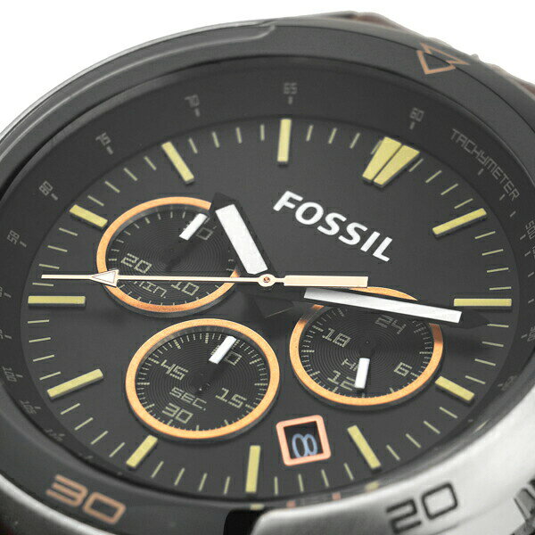 【楽天市場】【新品電池で安心出荷】 フォッシル コーチマン 腕時計 FOSSIL COACHMAN CH2891 ブラック メンズ ブランド ...