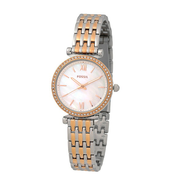 フォッシル カーリー ミニ 腕時計 FOSSIL ES4649 ホワイト ブランド 時計 新品電池で安心出荷