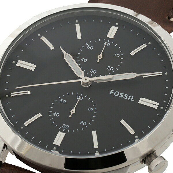 【楽天市場】【新品電池で安心出荷】 フォッシル タウンズマン 腕時計 FOSSIL TOWNSMAN FS5280 ブラック メンズ ブランド ...
