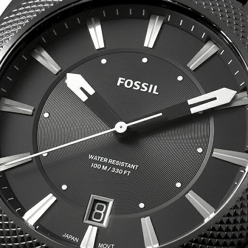 【新品電池で安心出荷】 フォッシル マシーン 腕時計 FOSSIL MACHINE FS5971 ブラック メンズ ブランド 時計 新品