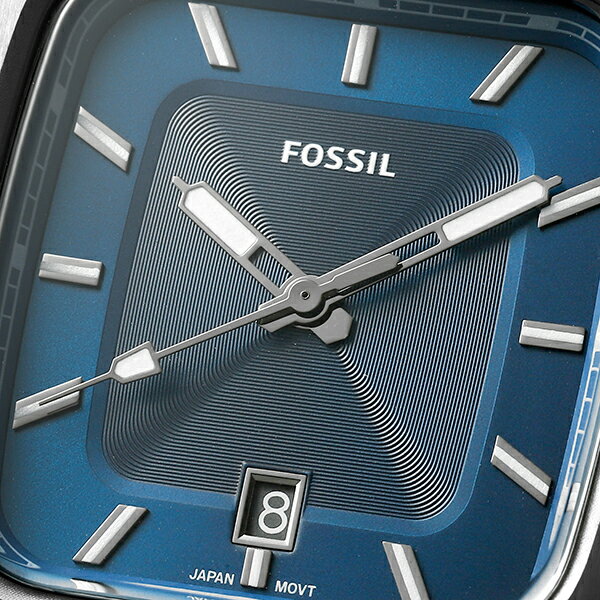 【新品電池で安心出荷】 フォッシル インスクリプション 腕時計 FOSSIL INSCRIPTION FS5979 ブルー メンズ ブランド 時計 新品