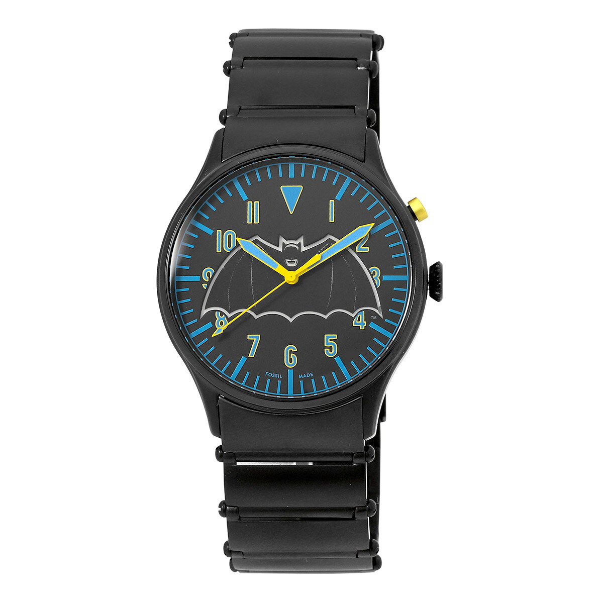 フォッシル バットマンレガシー 腕時計 FOSSIL LE1129SET ブラック ブランド 時計 新品電池で安心出荷