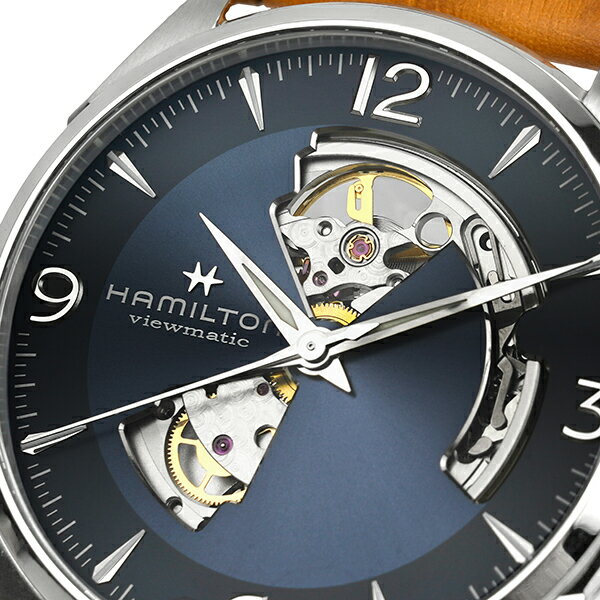 ハミルトン ジャズマスター オープンハート 腕時計 HAMILTON JAZZMASTER OPEN HEART AUTO H32705541 ブルー メンズ ブランド 時計 新品