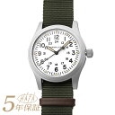 カーキ 腕時計（メンズ） ハミルトン カーキフィールド メカニカル 腕時計 HAMILTON Khaki Field Mechanical H69529913 ホワイト メンズ ブランド 時計 新品