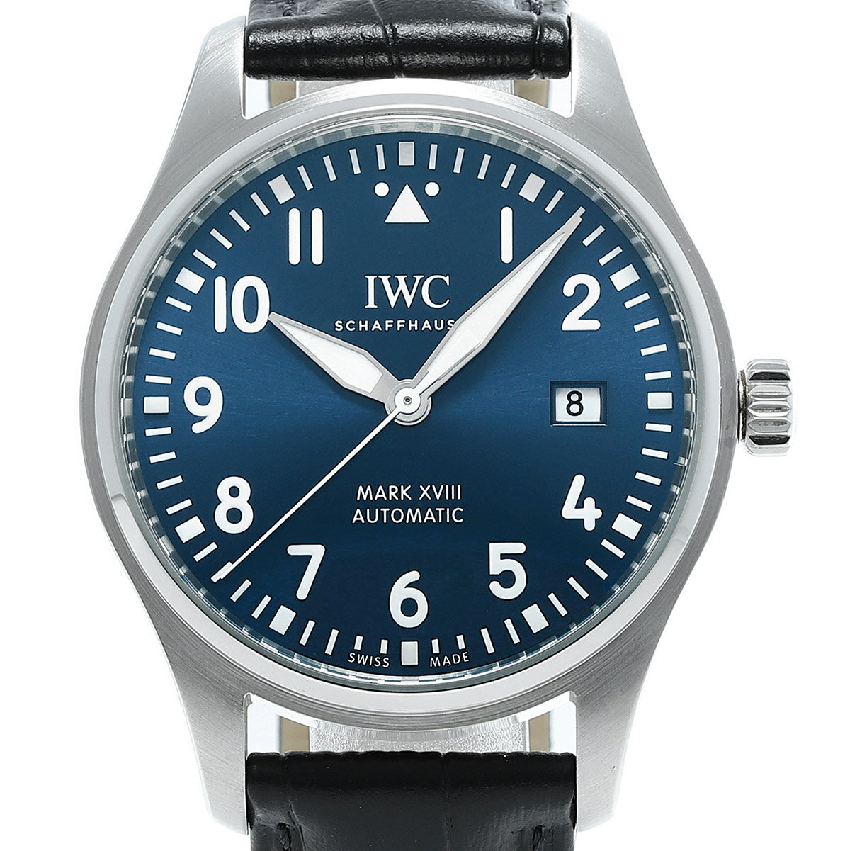 【中古】インターナショナルウォッチカンパニー MARK XVIII 腕時計 IWC IW327010 ブルー ブランド 時計