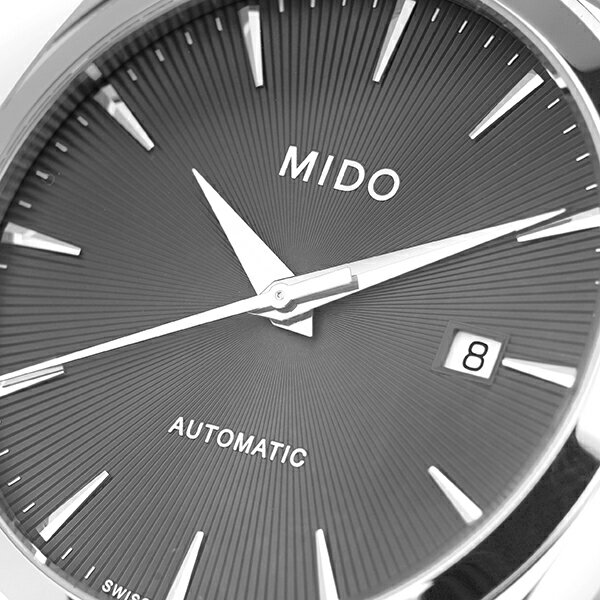 ミドー ベルーナ ロイヤル ジェントルマン 腕時計 MIDO BELLUNA ROYAL GENT チャコールグレー メンズ ブランド 時計 新品