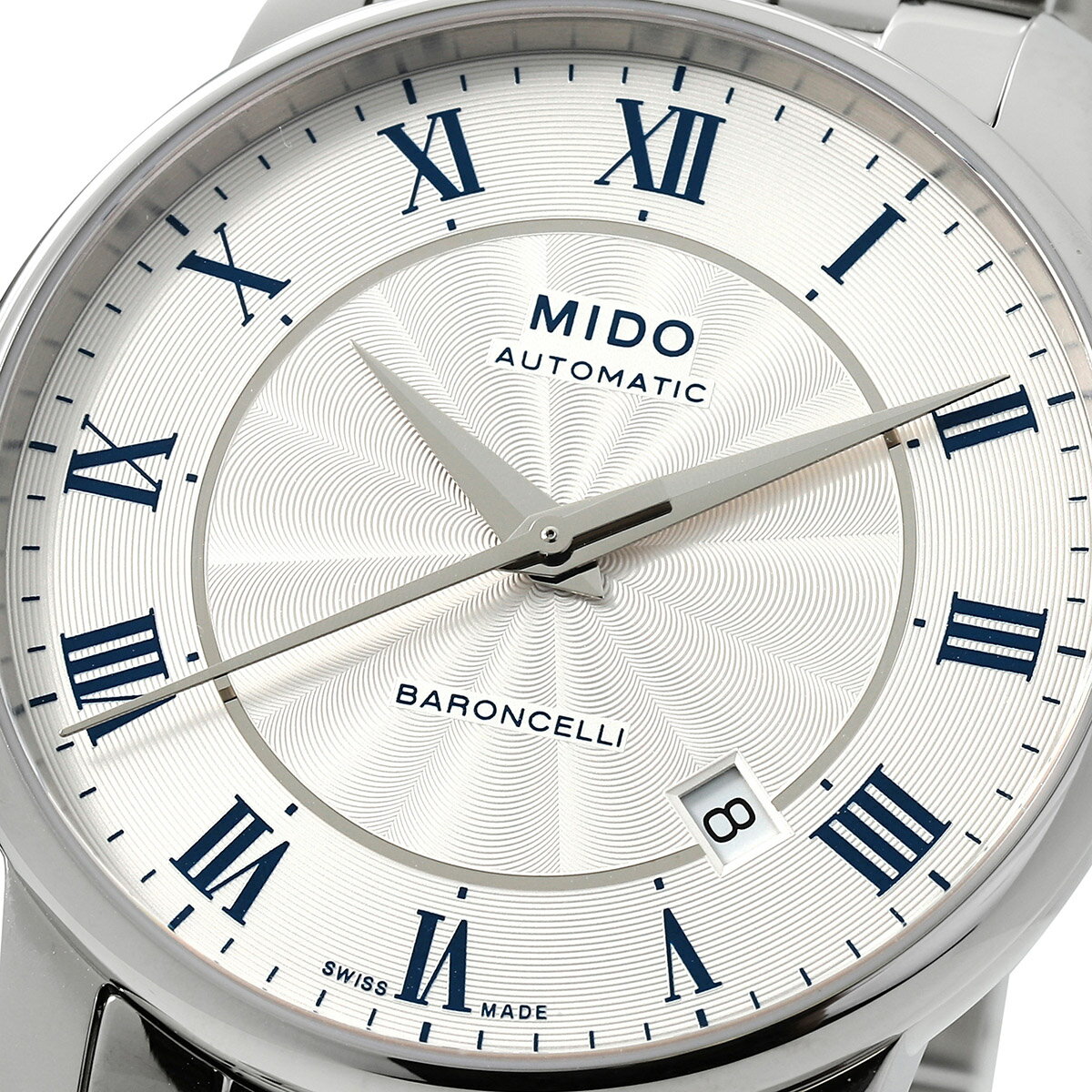 ミドー バロンチェッリ 腕時計 MIDO BARONCELLI M8600.4.21.1 シルバー メンズ ブランド 時計 新品