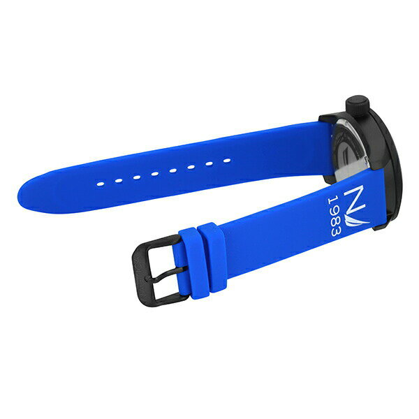 【新品電池で安心出荷】 ノーティカ NSR100 フラッグ 腕時計 NAUTICA NSR100 FLAG NAI10080G ブラック メンズ ブランド 時計 新品 正規品