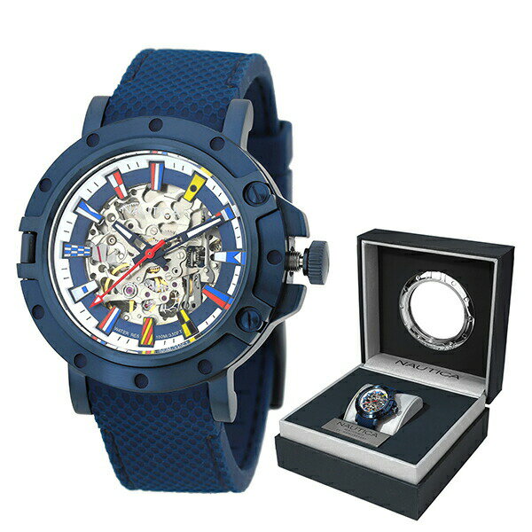 ノーティカ ポートホール スケルトン 腕時計 NAUTICA PORTHOLE SKELETON NAPPRHS12 スケルトン メンズ ブランド 時計 新品 正規品