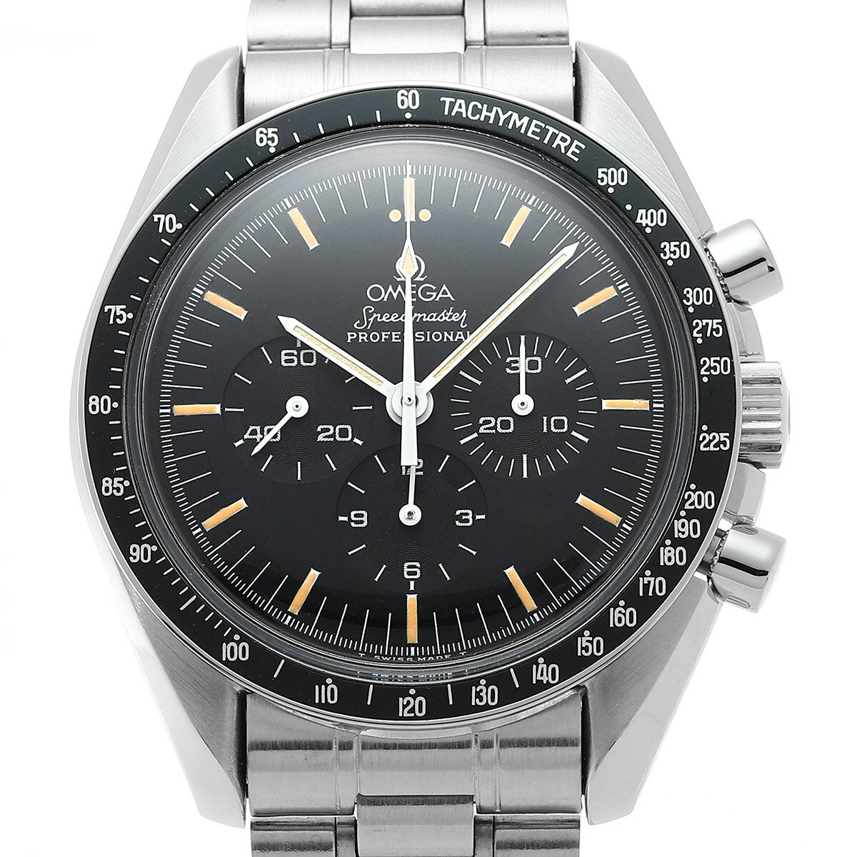 【中古】オメガ SPEEDMASTER PROFESSIONAL MOONWATCH 腕時計 OMEGA ST345.0022.100 ブラック ブランド 時計