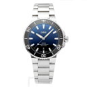 【中古】オリス アクイス デイト 腕時計 Oris 01 733 7730 4135-07 8 24 05PEB ブルー ブランド 時計
