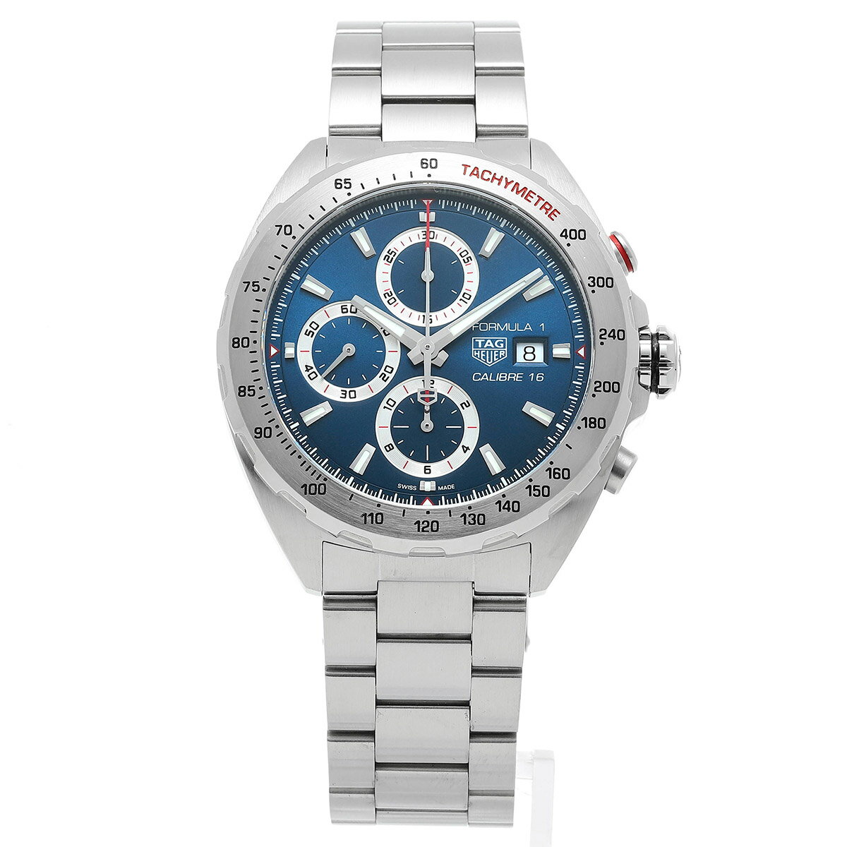 タグホイヤー FORMULA 1 CALIBRE 16 CHRONOGRAPH 腕時計 TAG HEUER CAZ2015.BA0876 ブルー ブランド 時計
