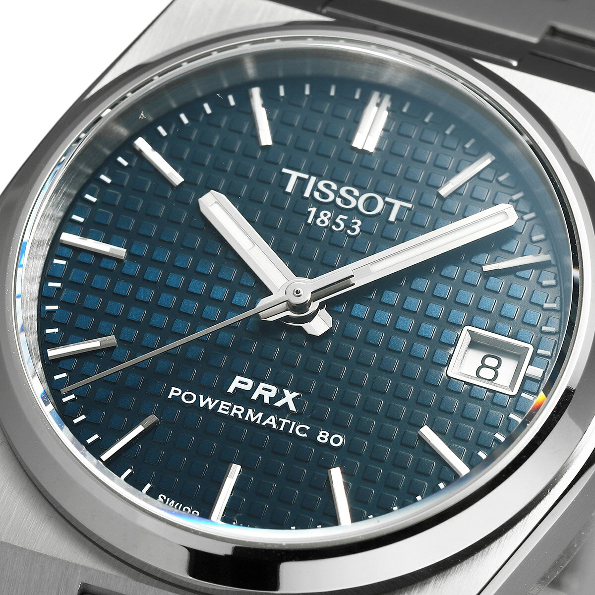 ティソ ピーアールエックス パワーマティック80 腕時計 TISSOT PRX POWERMATIC80 T137.207.11.041.00 ブルー メンズ レディース ブランド 時計 新品