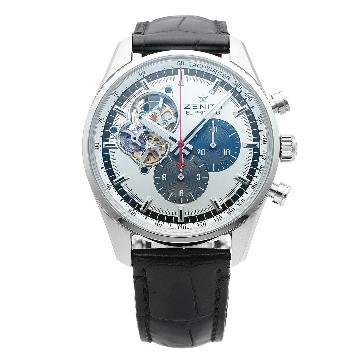 【中古】ゼニス エル・プリメロ・クロノマスター 腕時計 Zenith 03.2040.4061/69.C496 シルバー ブランド 時計
