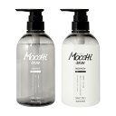 モッチスキン 吸着シャンプー&トリートメントセット モイストタイプ 保湿 ヘアケア ダメージケア カラーケア ツヤ髪 浸透保湿×うるおい吸着で もち髪へ ヘアケア トリートメント リンス アミノ酸系 M シェアするシャンプー もち髪シャンプー