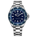 EDOX エドックス ネプチュニアン オートマティック 80120-3BUM-BUF 国内正規品