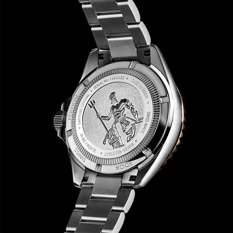 【無金利ローン可】エドックス EDOX ネプチュニアン グランデ リザーブ デイト オートマティック 80801-3NRM-NIRメンズ 国内正規品