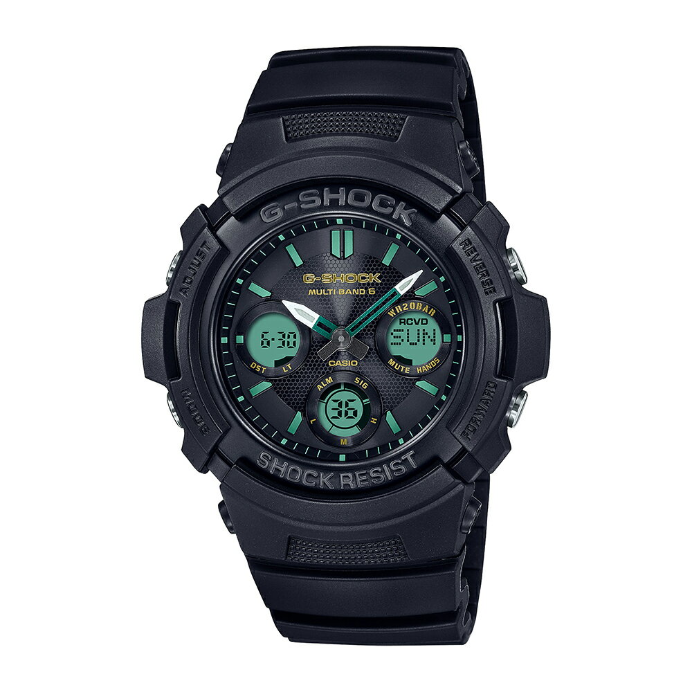 CASIO JVI G-SHOCK W[VbN TEAL AND BROWN COLORV[Y AWG-M100RC-1AJF Ki