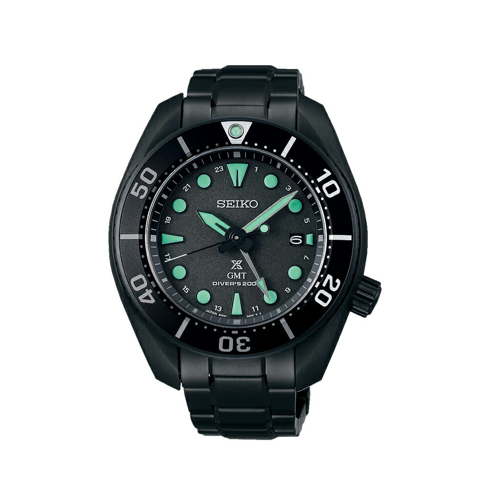 【マラソン期間限定1/2で最大100%ポイント還元】限定モデル セイコー プロスペックス SEIKO PROSPEX ソーラー The Black Series SBPK007【国内正規品】