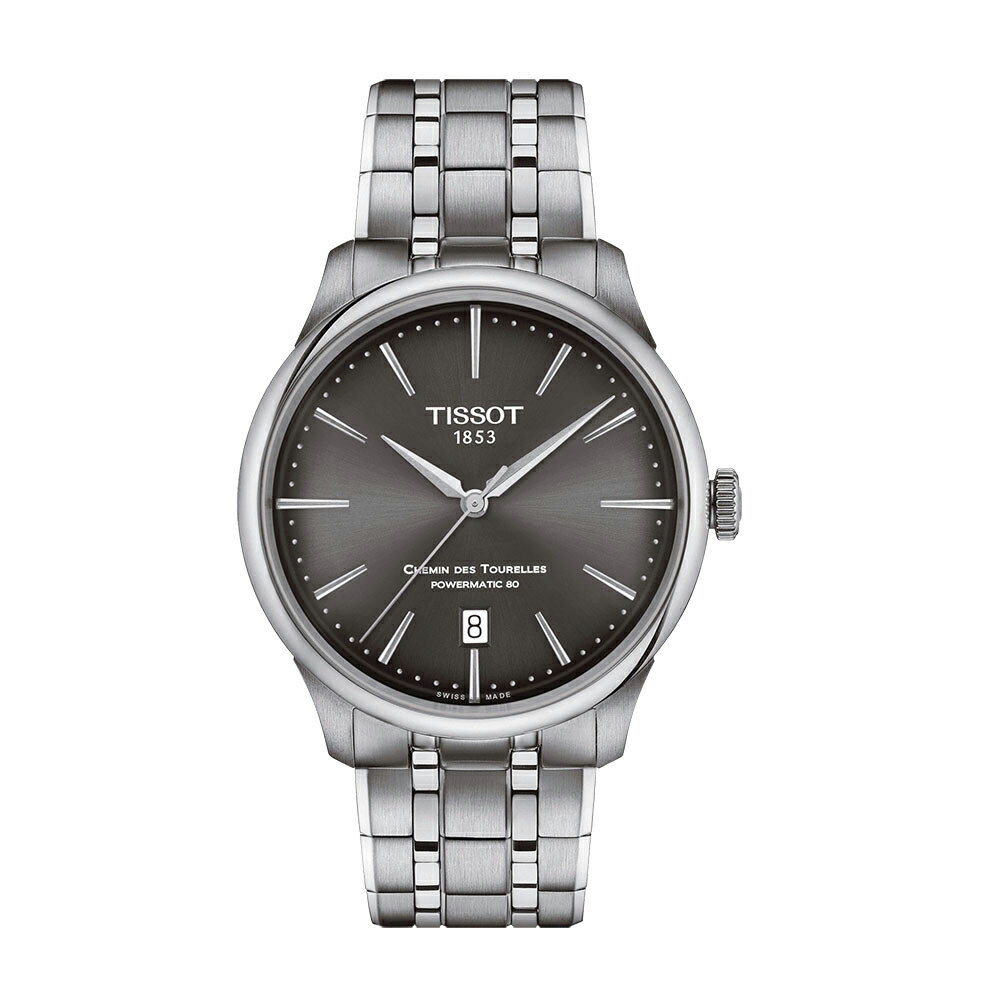 【マラソン限定1/2で100%ポイントバック】ティソ TISSOT シュマン・デ・トゥレル パワーマティック80 39mm T139.807.11.061.00 国内正規品