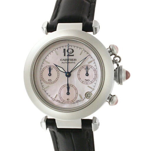 カルティエ パシャC クロノグラフ 2003年 クリスマス限定 W3106599 仕上済【中古】【JS1458】 カルティエ パシャC クロノグラフ 2003年 クリスマス限定 W3106599 仕上済【中古】【JS1458】