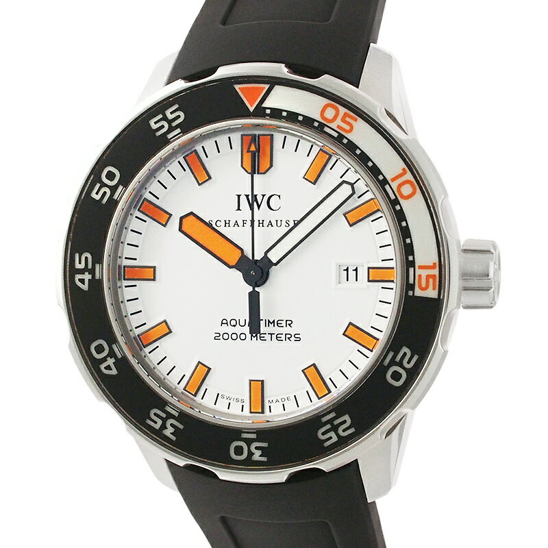 IWC アクアタイマー オートマティック 2000 300本限定 IW356807 新品純正バンド【中古】【JS1478】