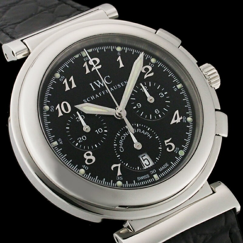 IWC ダ・ヴィンチ SL クロノグラフ IW372810【中古】【JS1695】