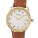 エルメス アルソー AR5.720 クオーツ 箱・保証書付【中古】【JS1746】
