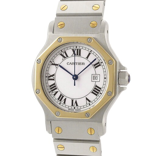 カルティエ サントス ロンド オクタゴン LM【中古】【JS1763】 カルティエ サントス ロンド オクタゴン LM【中古】【JS1763】