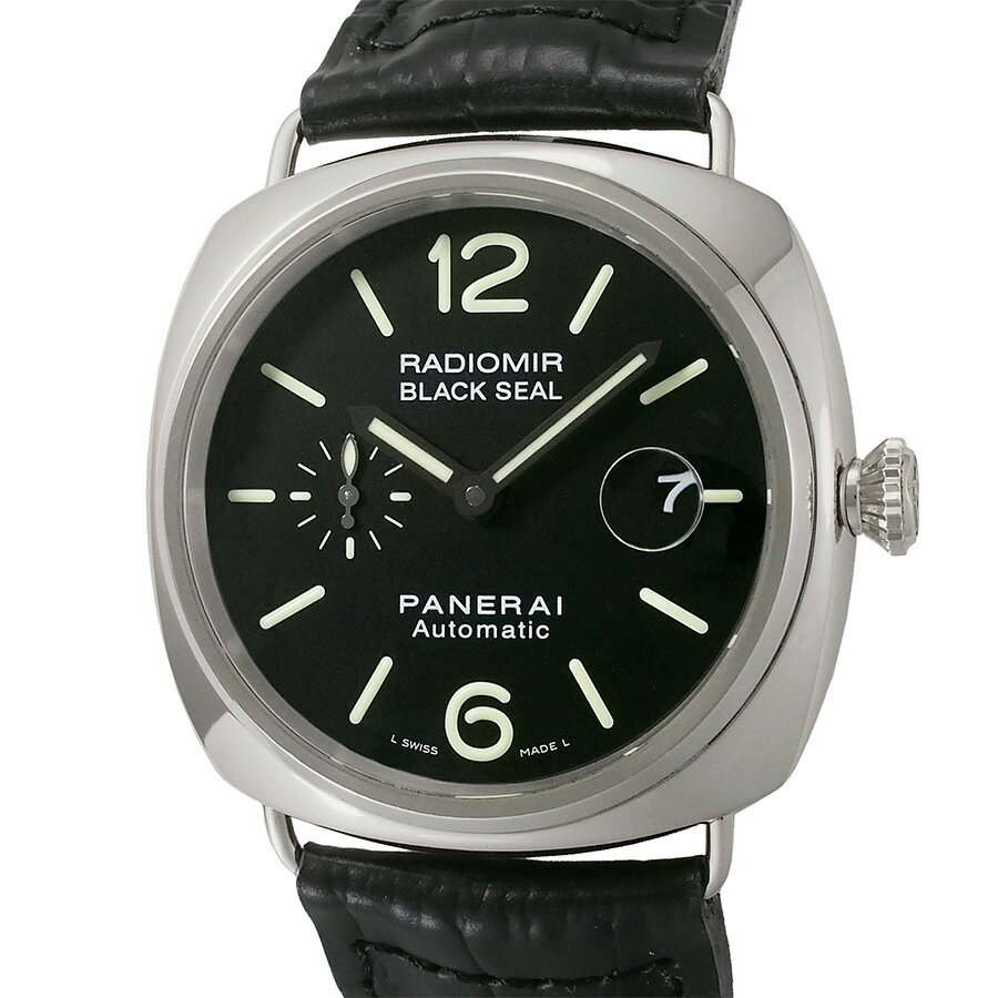 パネライ ラジオミール ブラックシール J番 PAM00287 箱・Gカード付【中古】【JS1848 ...