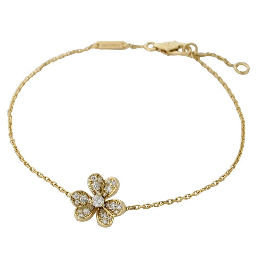 ヴァンクリーフ＆アーペル ダイヤモンド フルヴォル ミニモデル ブレスレット VCAR...