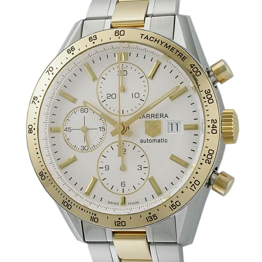 タグホイヤー カレラ タキメーター CV2050.BD0789 箱・Gカード付【中古】【JS1861 ...