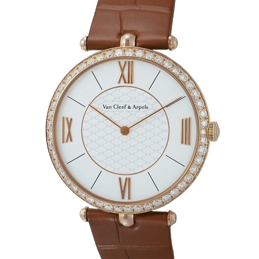 乐天商城 - ヴァンクリーフ＆アーペル ピエールアーペル 42mm 純正ダイヤモンド VCARO24600【中古】【JS1890】