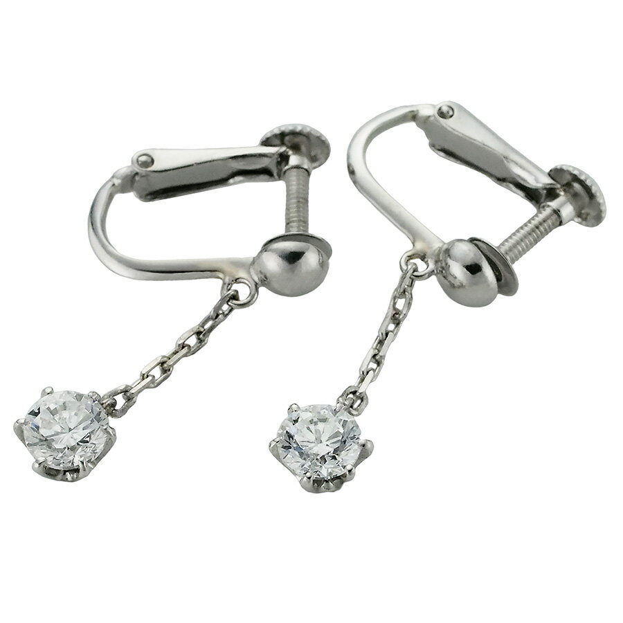 Rakuten - ダイヤモンド/0.356ct×2 イヤリング Pt900【中古】【JS1894】