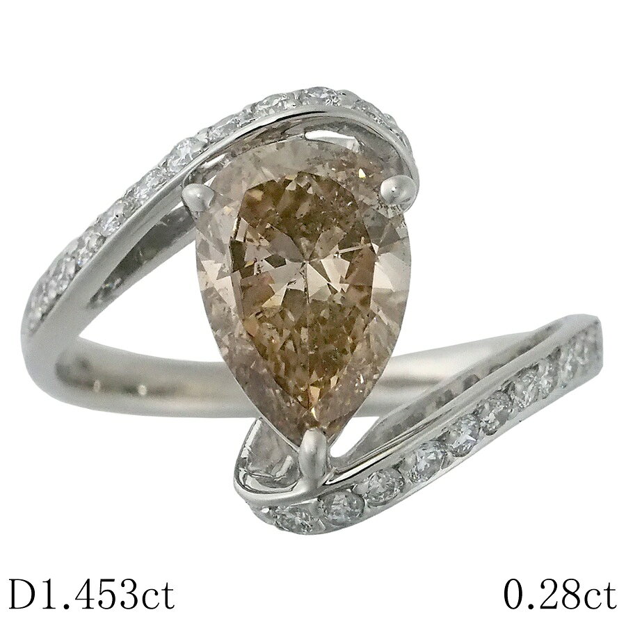 Rakuten - ダイヤモンド/1.453ct ダイヤ/0.28ct リング Pt900 13.5号【中古】【JS1887】