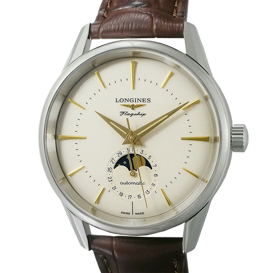 ロンジン フラッグシップ ヘリテージ L4.815.4.78.2 箱・Gカード付【中古】【JS1918】