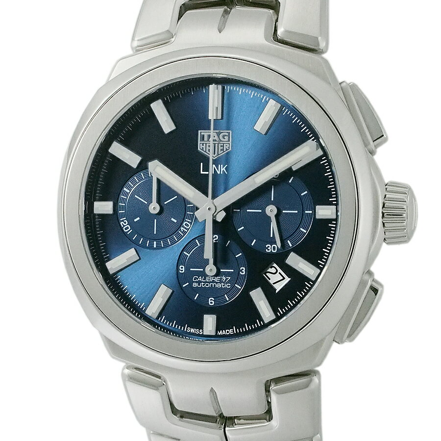 タグホイヤー リンク キャリバー17 クロノグラフ CBC2112.BA0603 箱・Gカード付【中古】【JS1922】