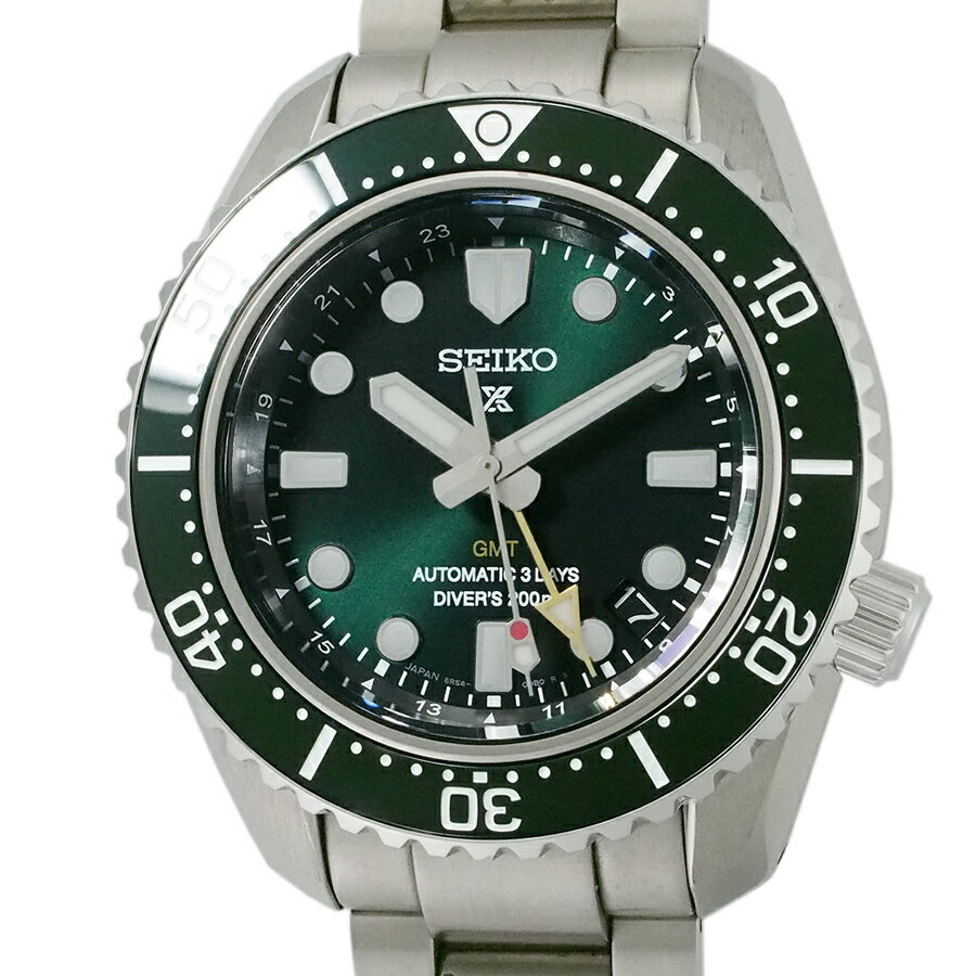 セイコー プロスペックス メカニカルダイバーズ 1968 現代デザイン GMT 大谷翔平選手広告着用モデル 6R54-00D0 SBEJ009 箱・保証書付【中古】【JS1916】