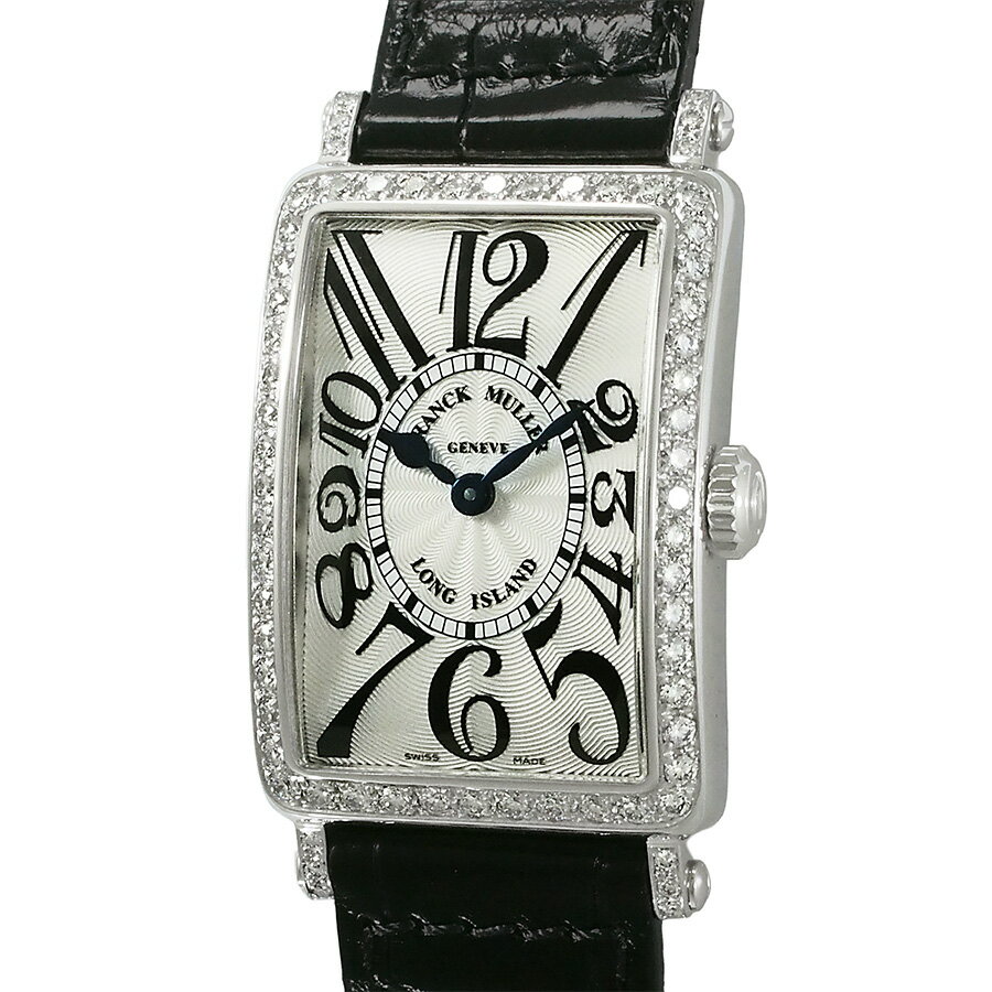 フランクミュラー ロングアイランド 純正ダイヤモンド 902QZD1R 箱・保証書付【中古】【JS1929】
