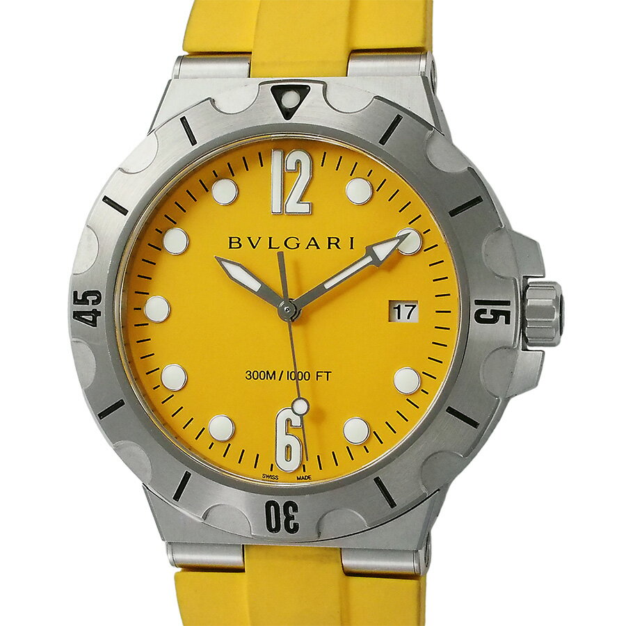 ブルガリ ディアゴノ スクーバ DP41SSD 102788 国内正規 箱・Gカード付【中古】【JS1924】