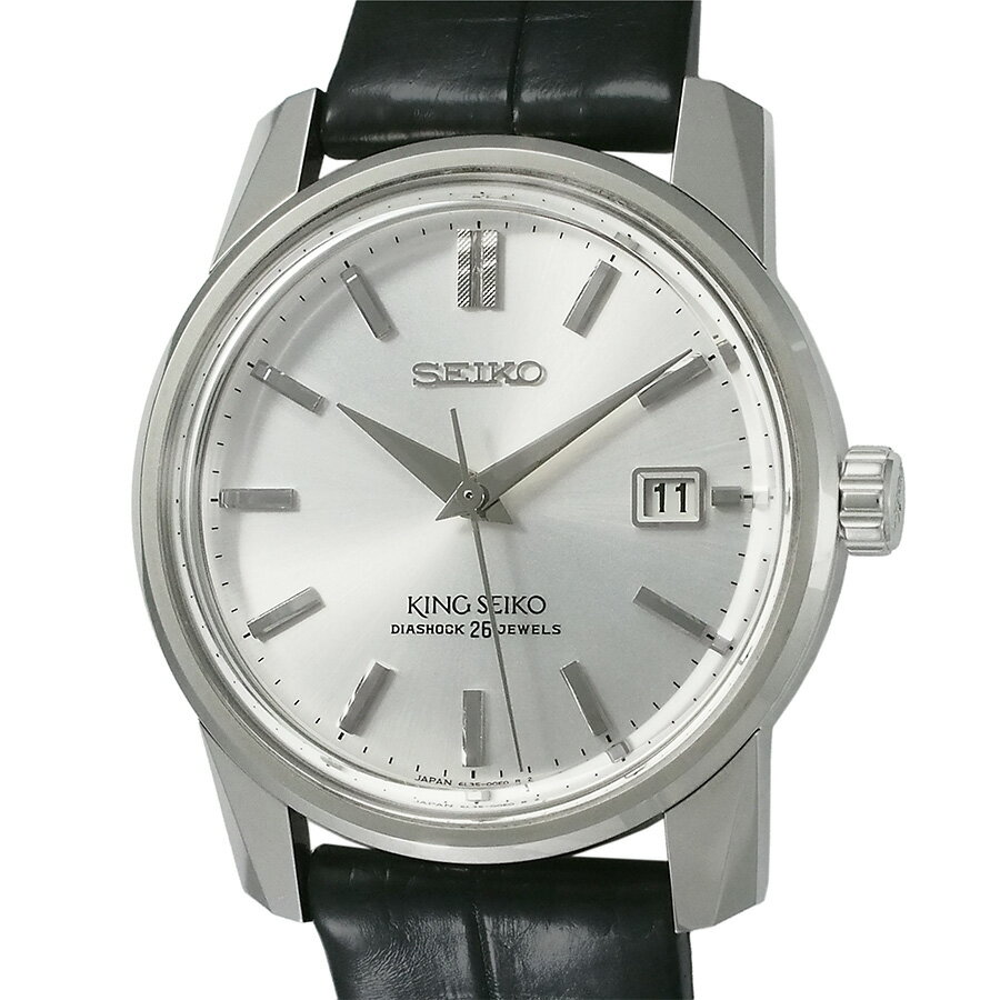 樂天商城 - SEIKO キングセイコー 創業140周年記念 KSK復刻デザイン 3000本限定 6L35-00D0 SDKA001 箱・保証書付【中古】【JS1933】