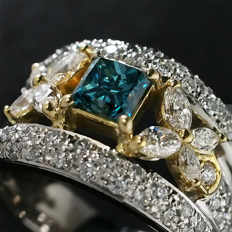 ダイヤモンド 0.75ct ダイヤ 1.17ct デザイン リング Pt900 K18YG 13号 中古 JS1963 jw-supply-10032995 Jewel&Watch Supply サンプル画像3