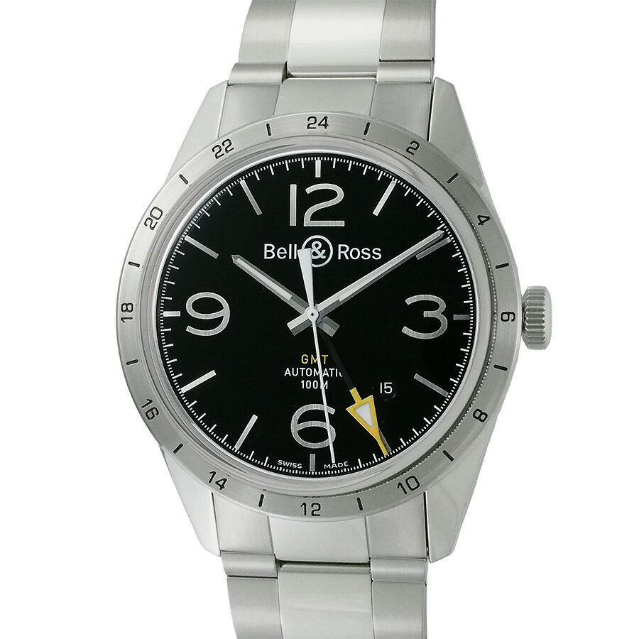 樂天商城 - ベル＆ロス ヴィンテージ BR123 GMT BRV123-BL-GMT/SST 箱・Gカード付【中古】【JS1937】
