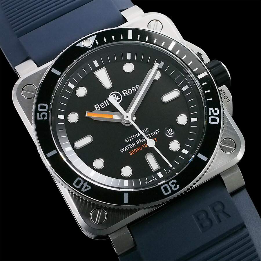 ベル＆ロス BR03-92 ダイバー BR03-92-DIV Gカード付【中古】【JS1937】
