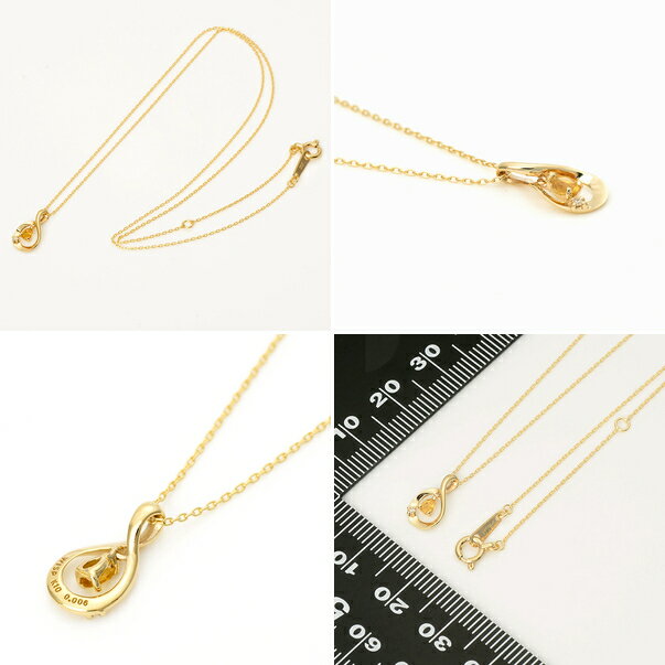 WISP ゴールド ネックレス ダイヤモンド 誕生石 選べる 彼女 レディース 女性 誕生日 記念日 ギフトラッピング ウィスプ 送料無料 プレゼント