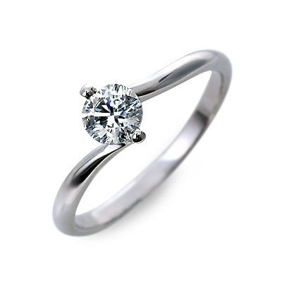 婚約指輪 エンゲージリング プラチナ ダイヤモンド ホワイト 彼女 レディース プレゼント