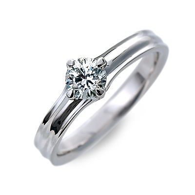 婚約指輪 エンゲージリング プラチナ ダイヤモンド ホワイト 彼女 レディース プレゼント