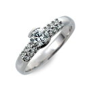 婚約指輪 エンゲージリング プラチナ ホワイト 彼女 レディース プレゼント